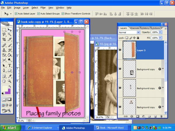 Creation of Family Album: Step 4